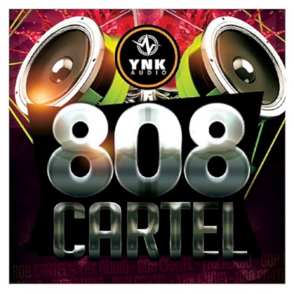 YnK Audio - 808 Cartel Sample Packs Software GUI Artwork